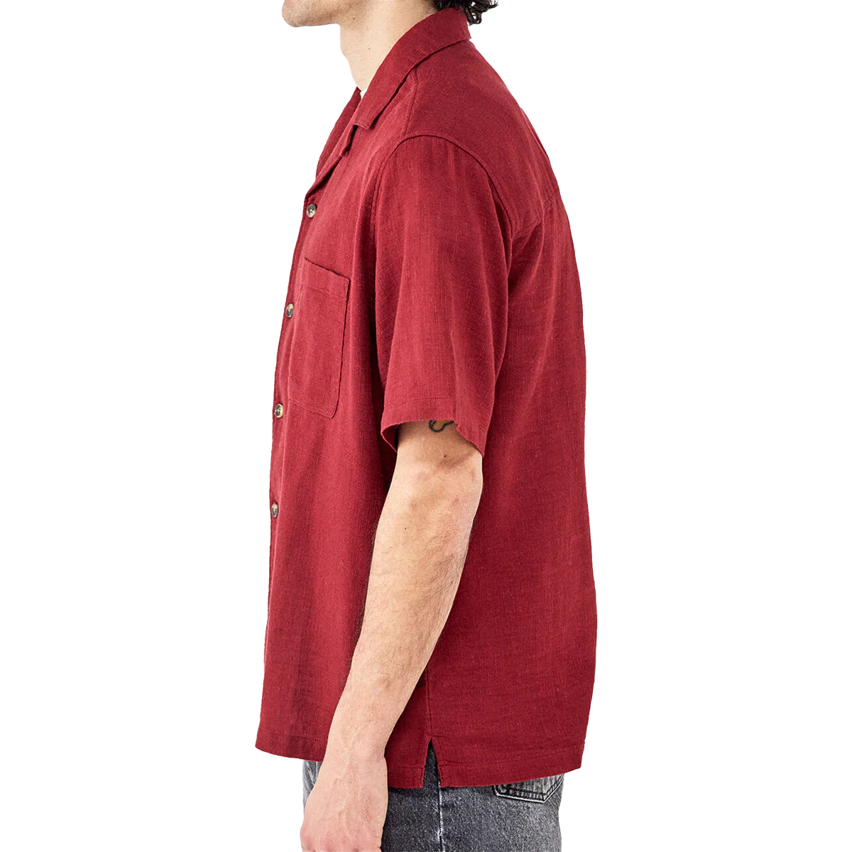 Men's Gauze Crinkle Shirt - Onhollan
