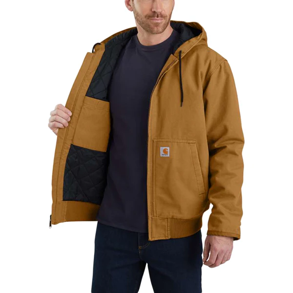 Washed Duck Insulated Active Jac - Onhollan