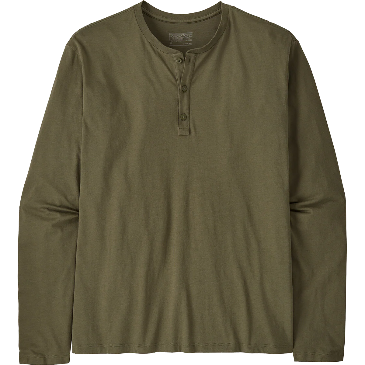 Men's Organic Cotton Lightweight Henley - Onhollan