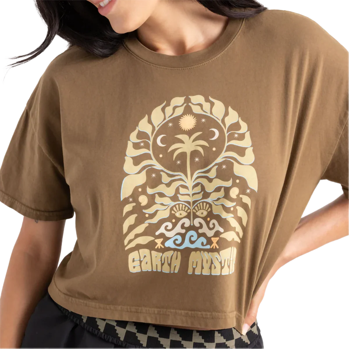 Women's Earth Mystic Boxy Crop - Onhollan