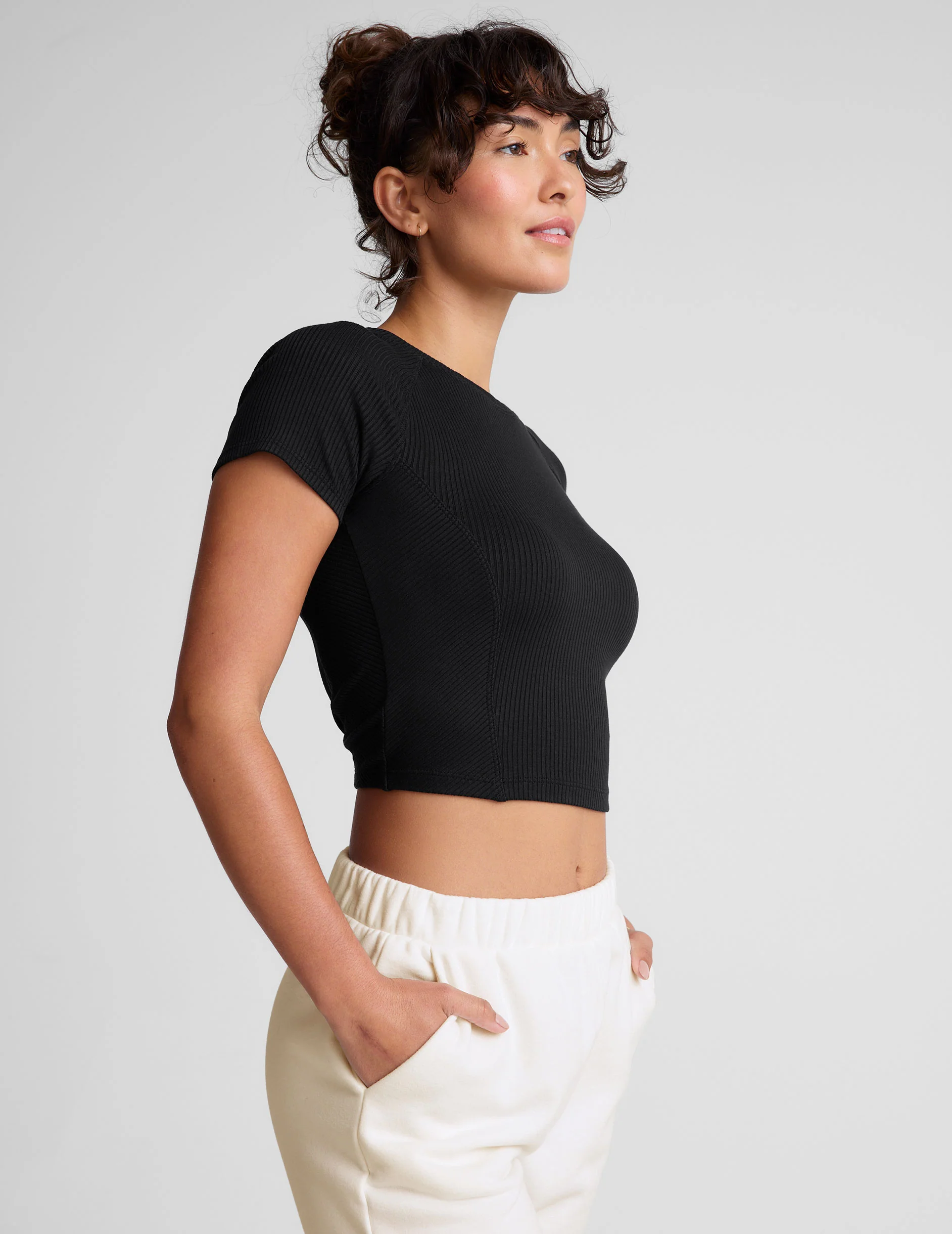 Silhouette Cropped Tee - Onhollan