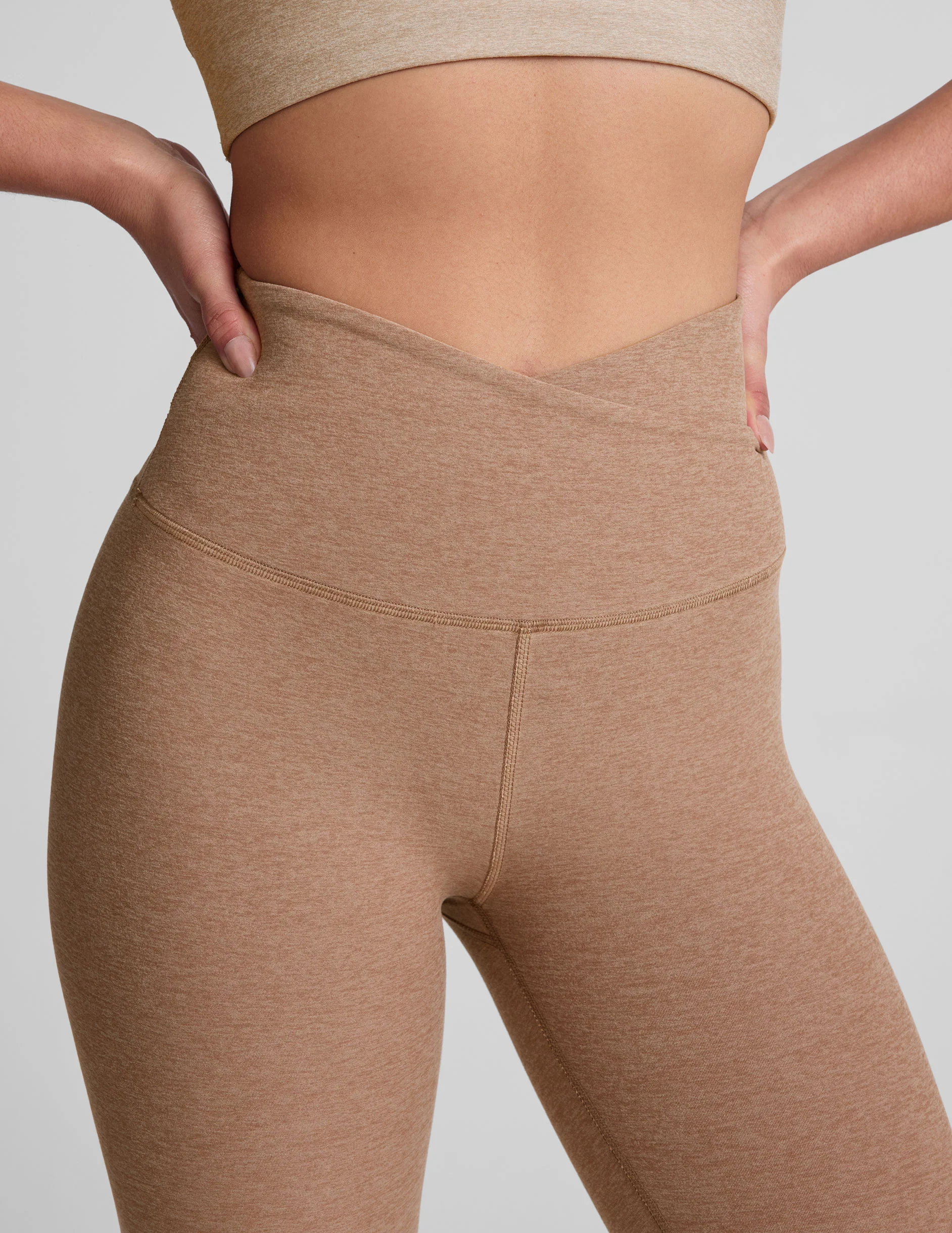 Spacedye At Your Leisure High Waisted Midi Legging - Onhollan