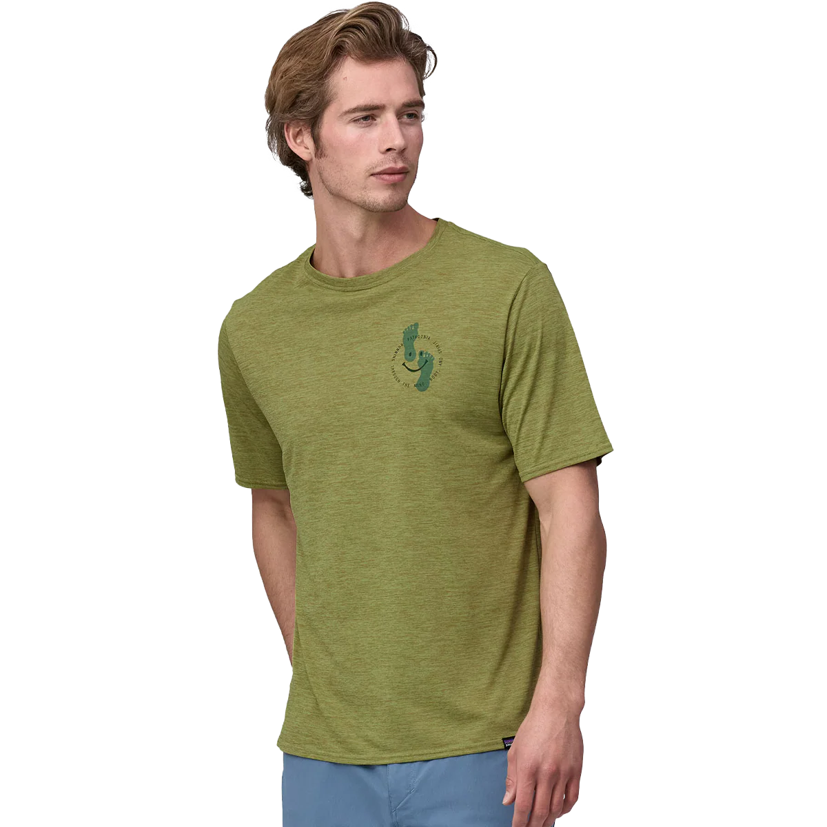 Men's Capilene Cool Daily Graphic Shirt - Lands - Onhollan