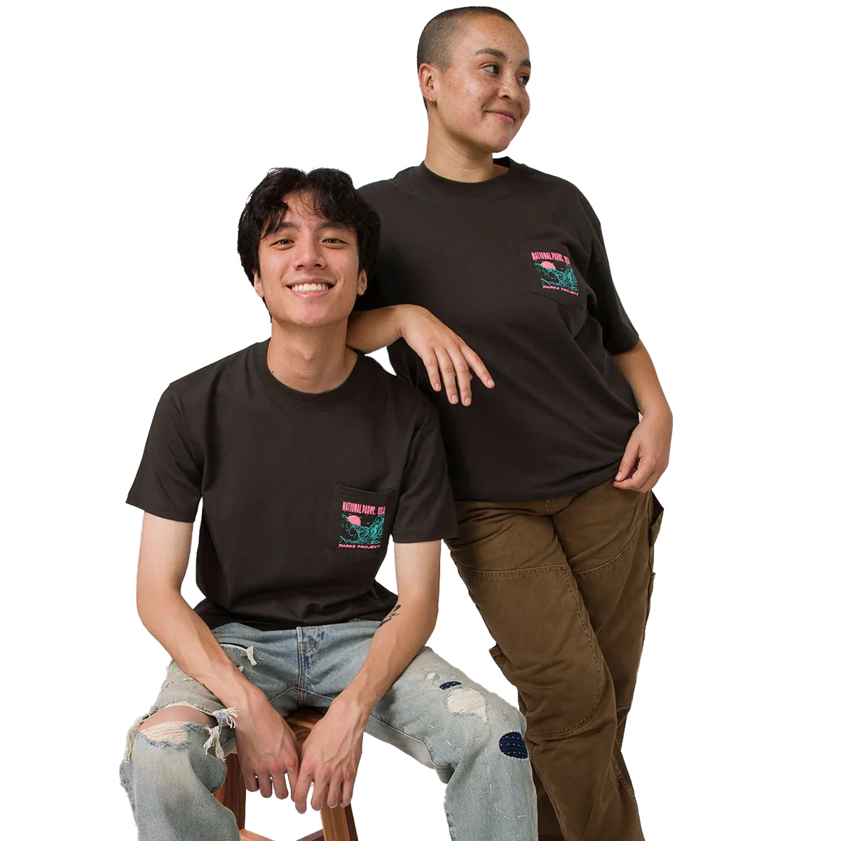 National Parks Puff Print Pocket Tee - Onhollan