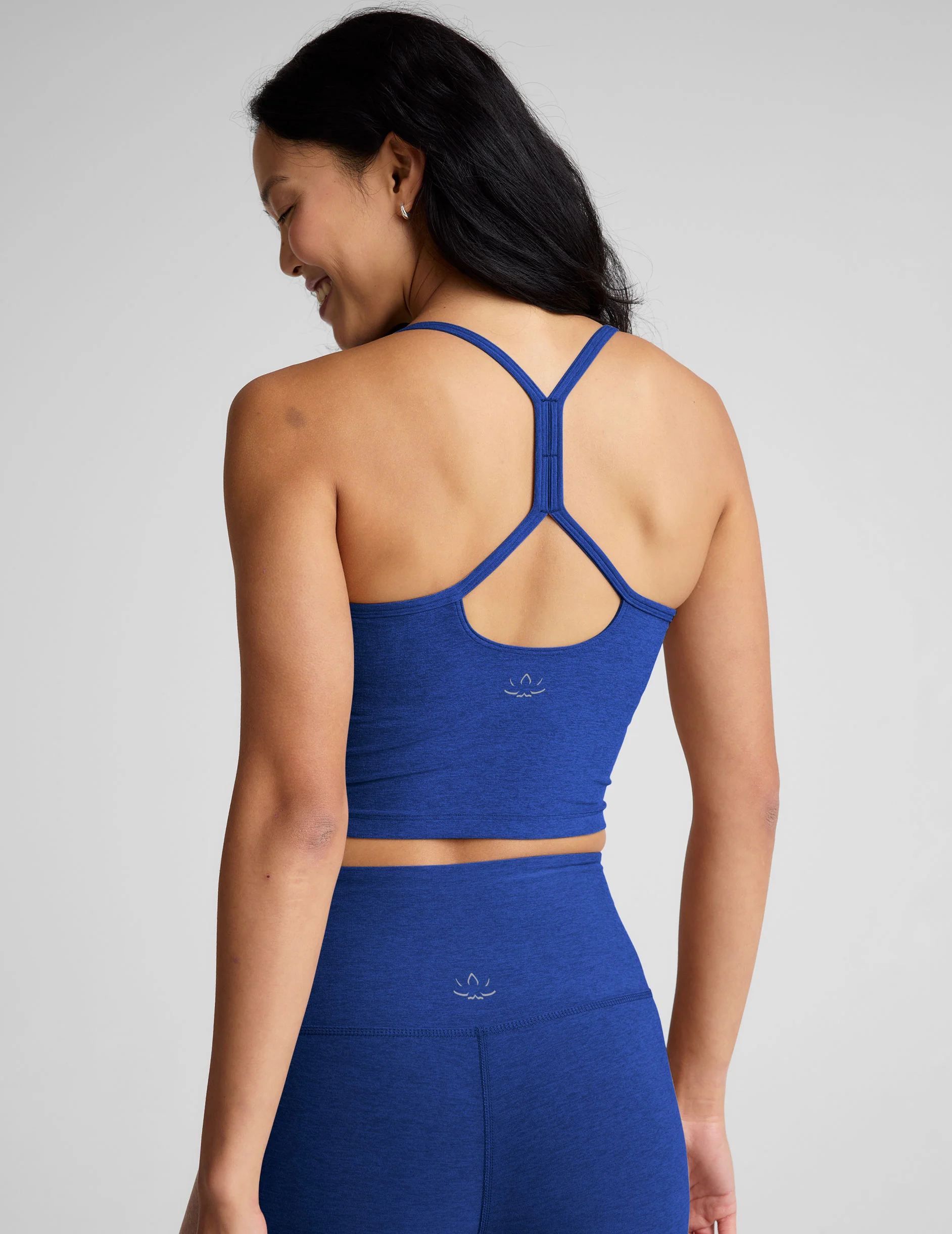 Spacedye Slim Racerback Cropped Tank - Onhollan