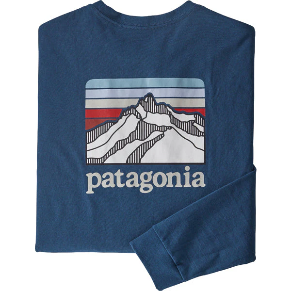 Men's Long-Sleeved Line Logo Ridge Responsibili-Tee - Onhollan