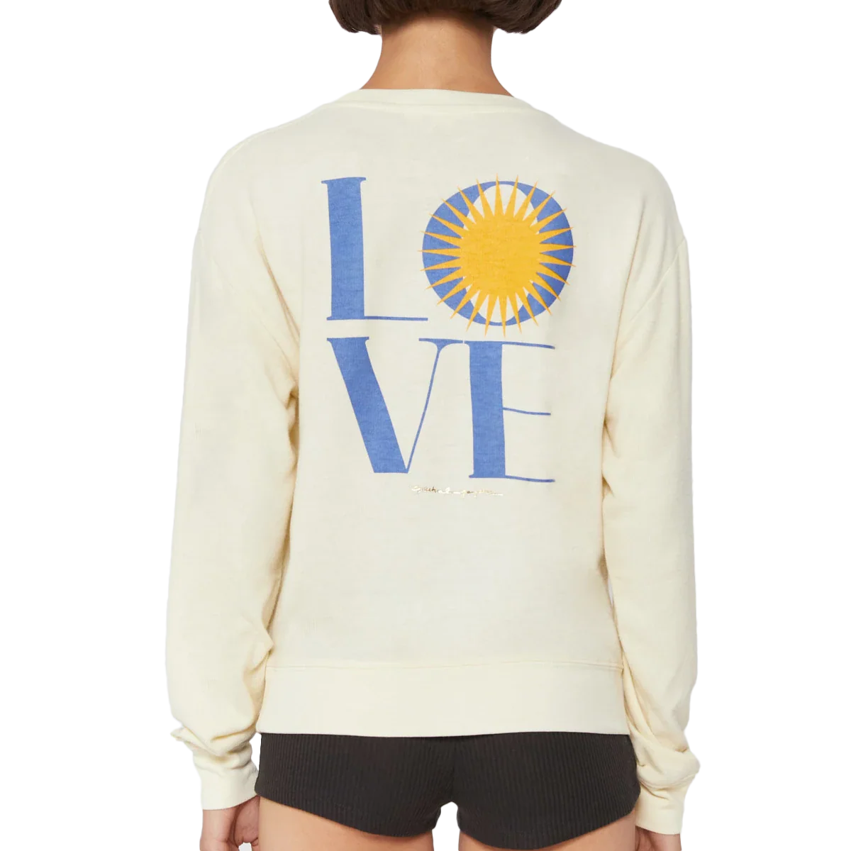 Women's Love Savasana Crew Neck - Onhollan