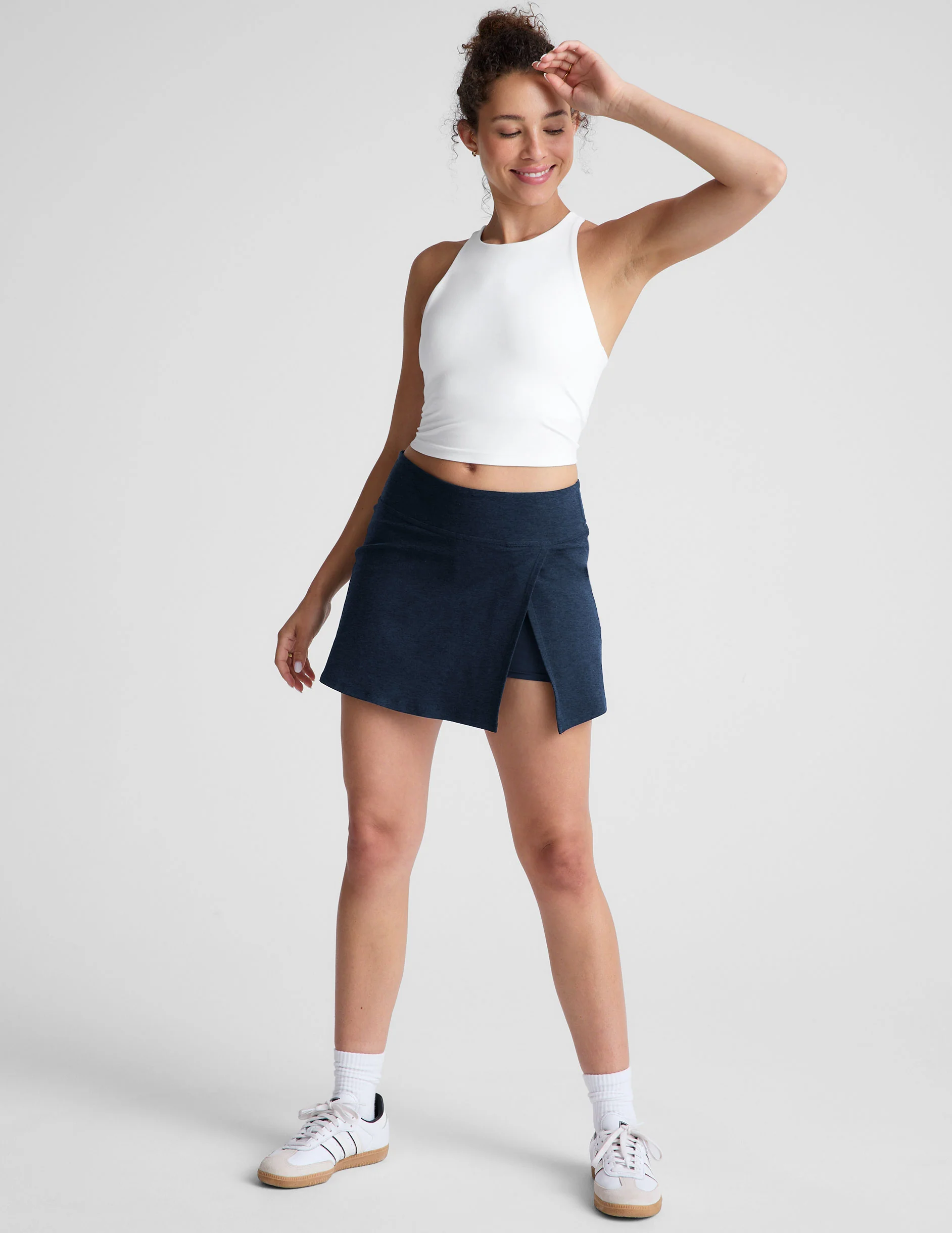 Spacedye Points Crossover Skirt - Onhollan