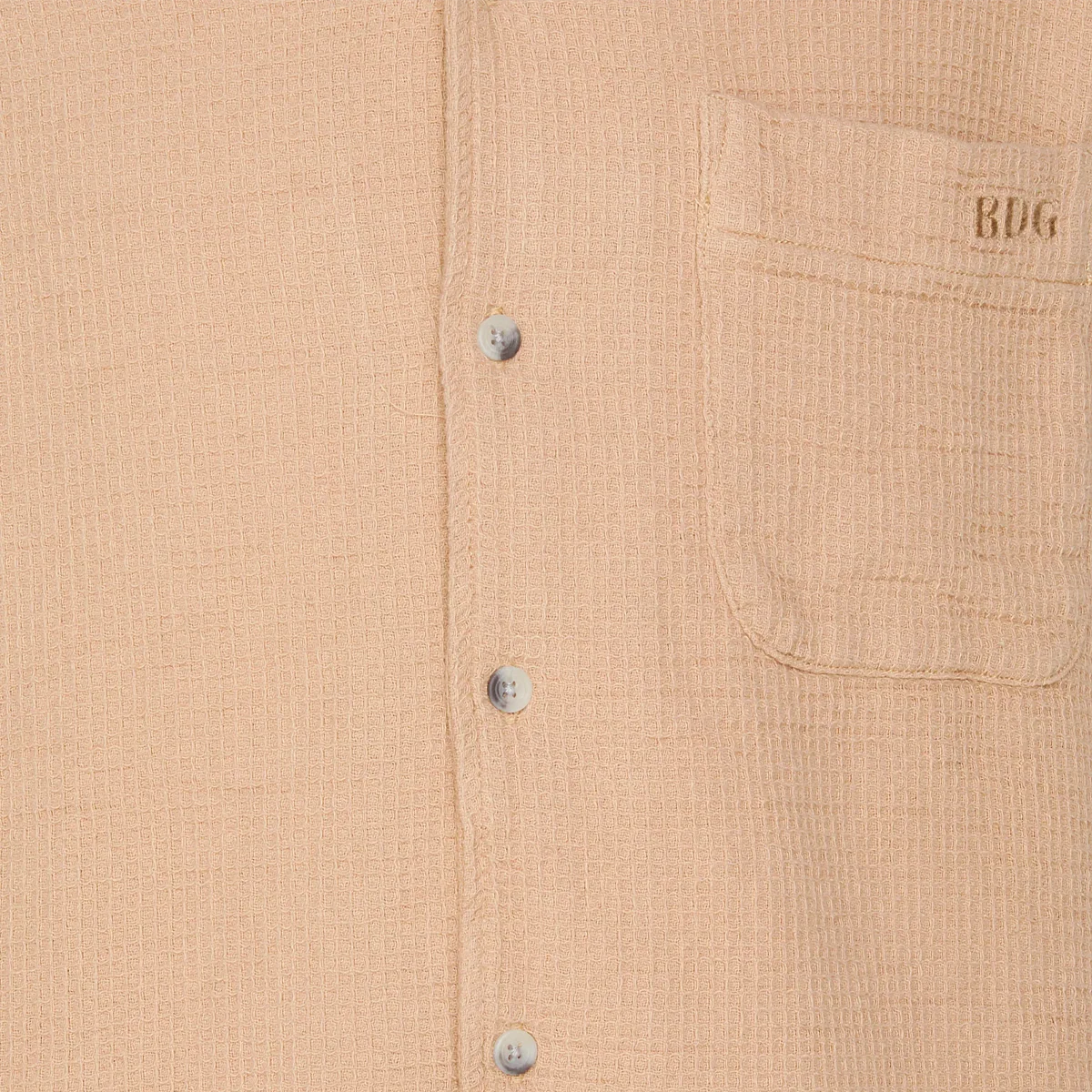 BDG Waffle Shirt - Onhollan