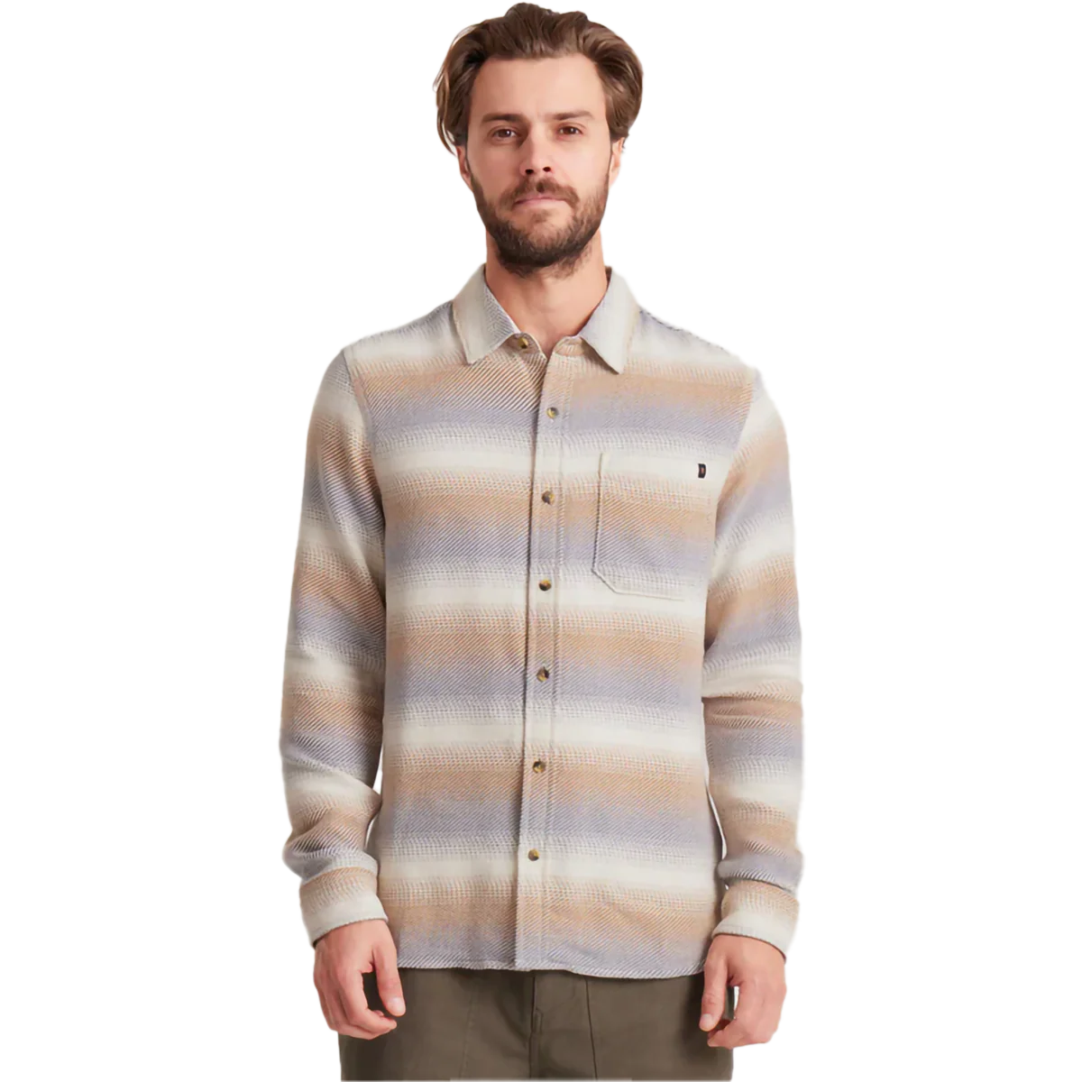 Men's Crossroads Organic Long Sleeve Flannel - Onhollan