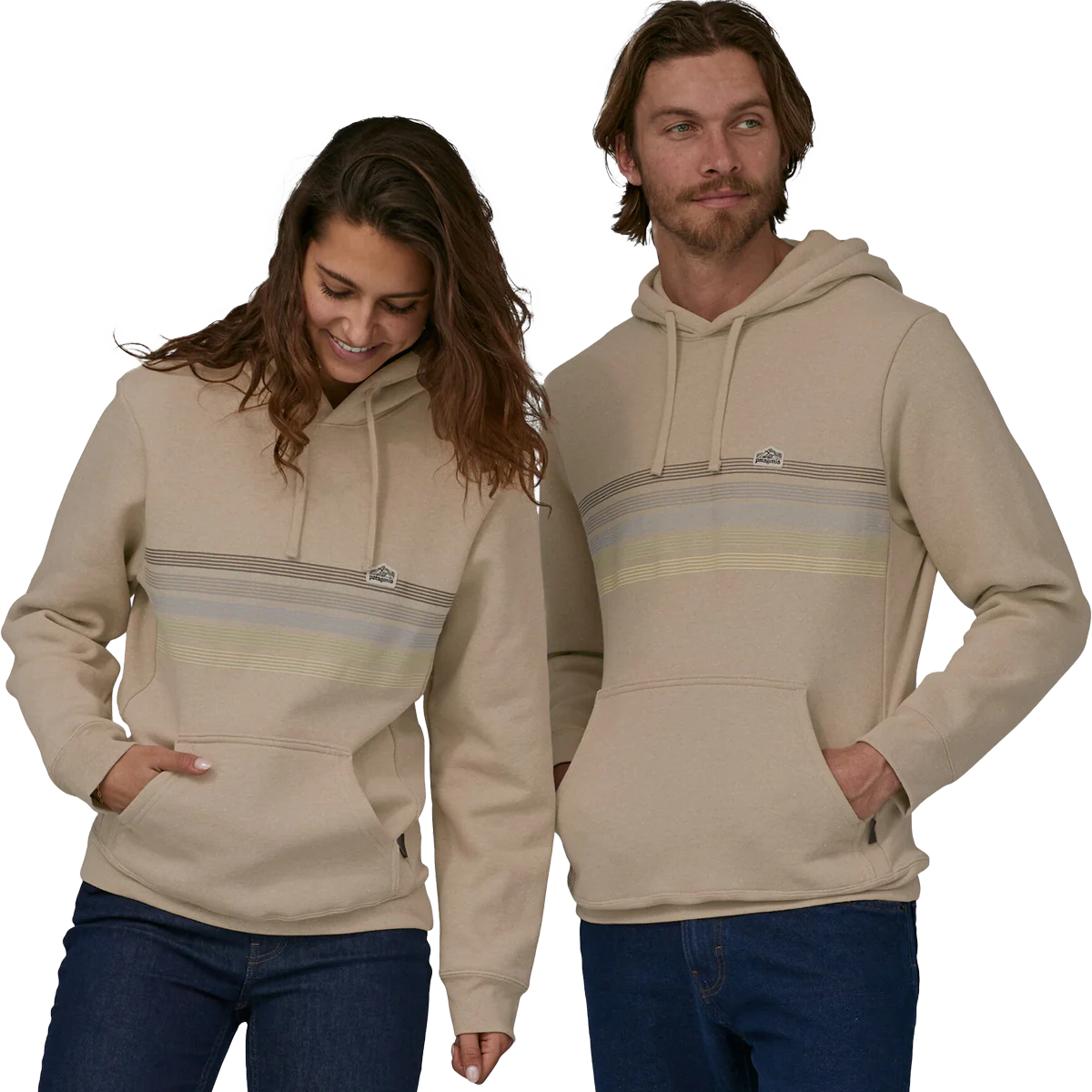 Line Logo Ridge Stripe Uprisal Hoody - Onhollan