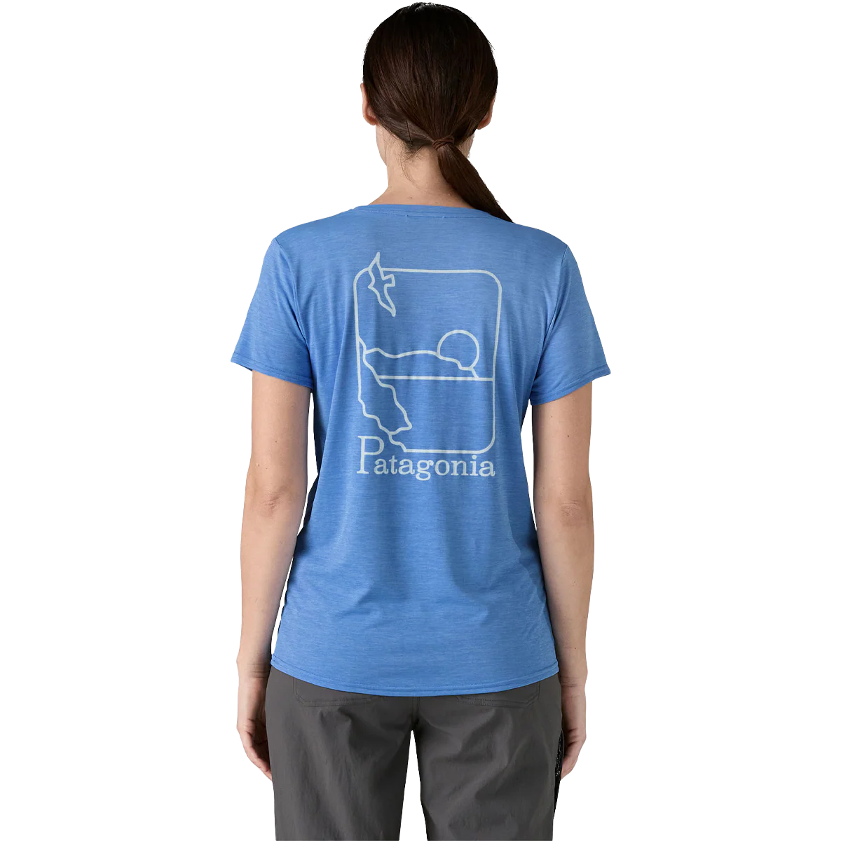 Women's Capilene Cool Daily Graphic Shirt - Waters - Onhollan