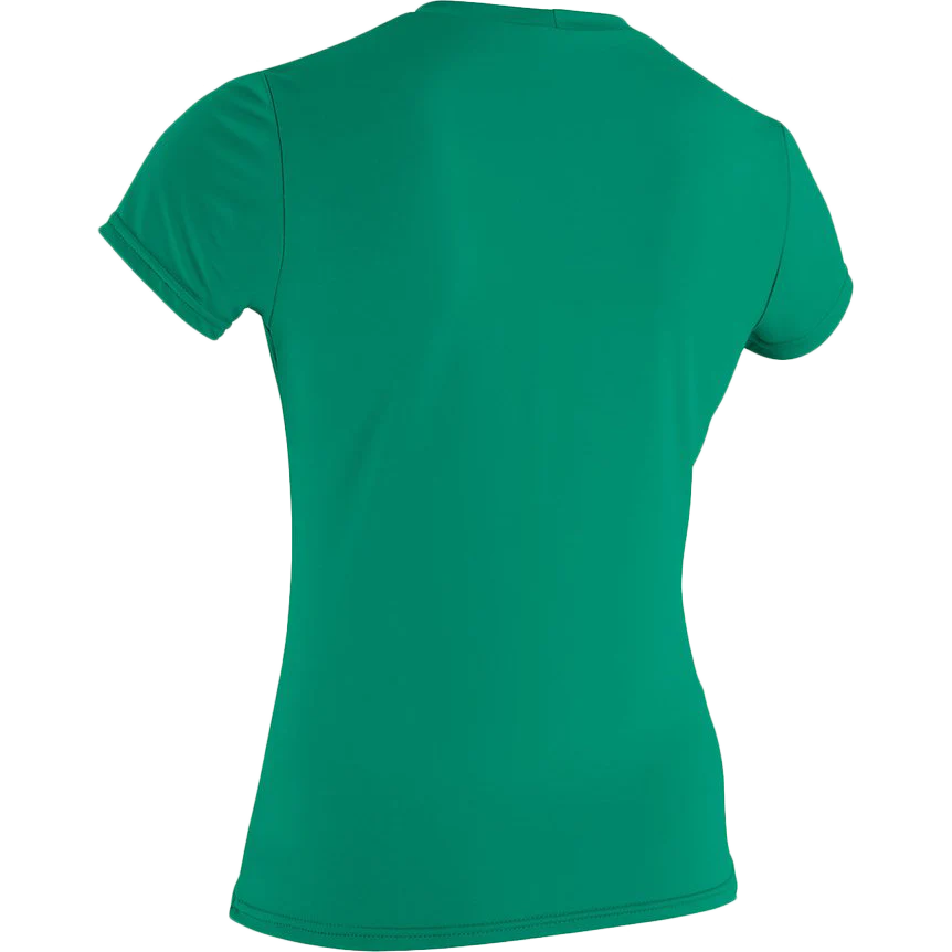 Women's Basic Skins 50+ Short Sleeve Sun Shirt - Onhollan