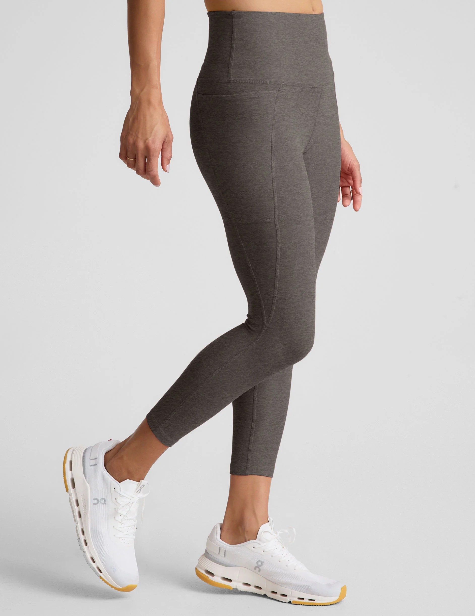 Spacedye Out Of Pocket High Waisted Capri Legging - Onhollan