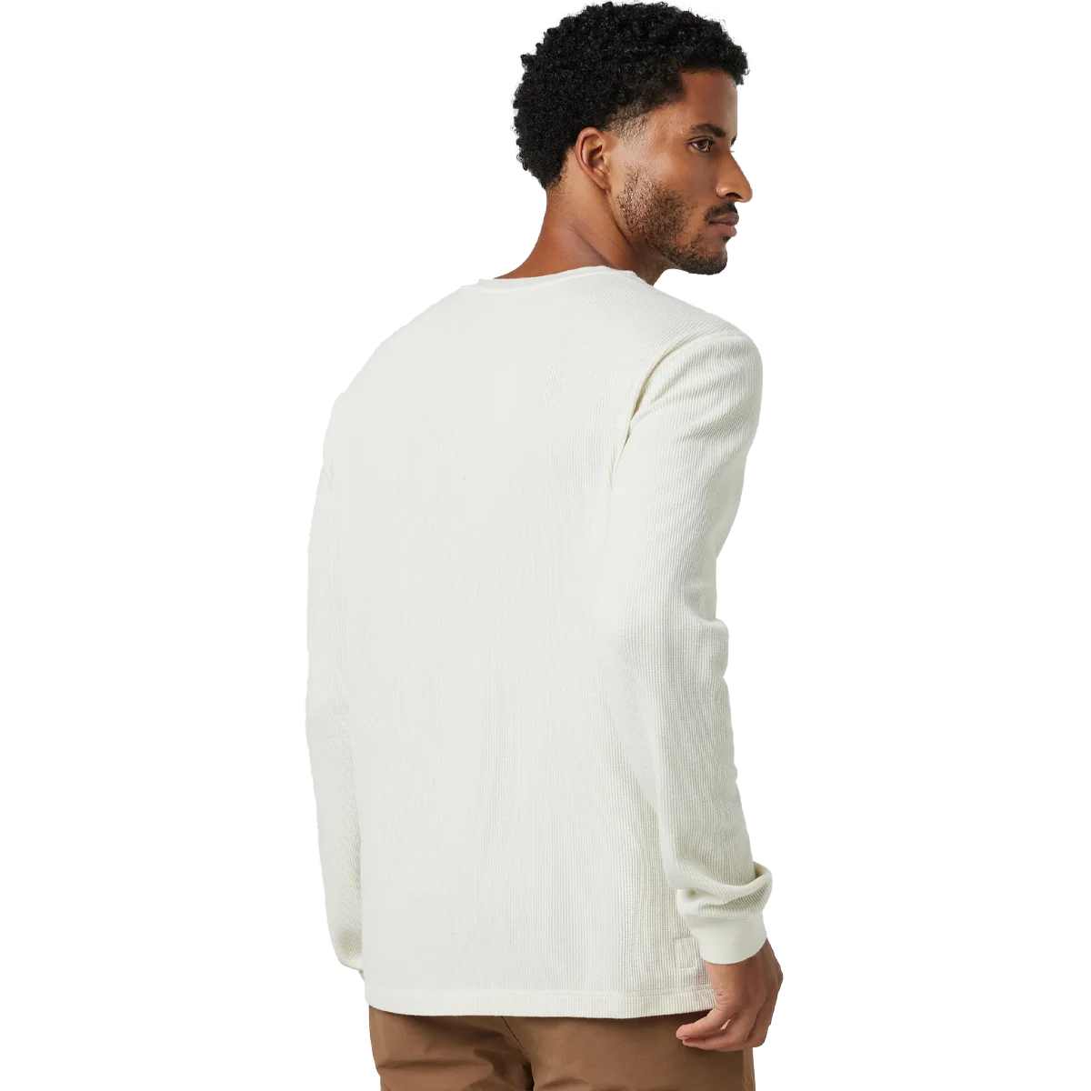 Men's Waffle Henley - Onhollan