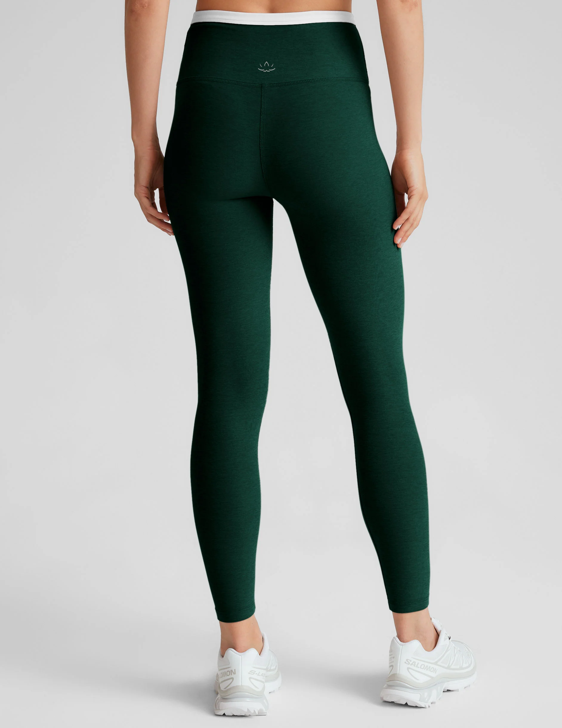 Spacedye Outlines High Waisted Midi Legging - Onhollan