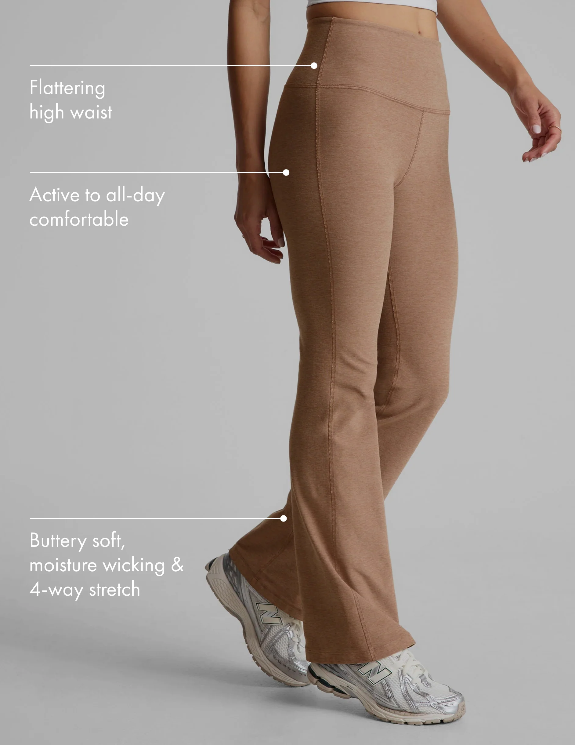 Spacedye Practice High Waisted Bootcut Pant - Onhollan