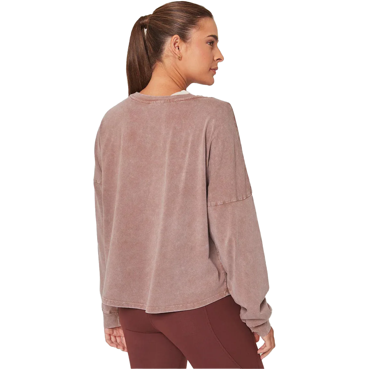 Women's Calm Oversized Boxy Long Sleeve - Onhollan