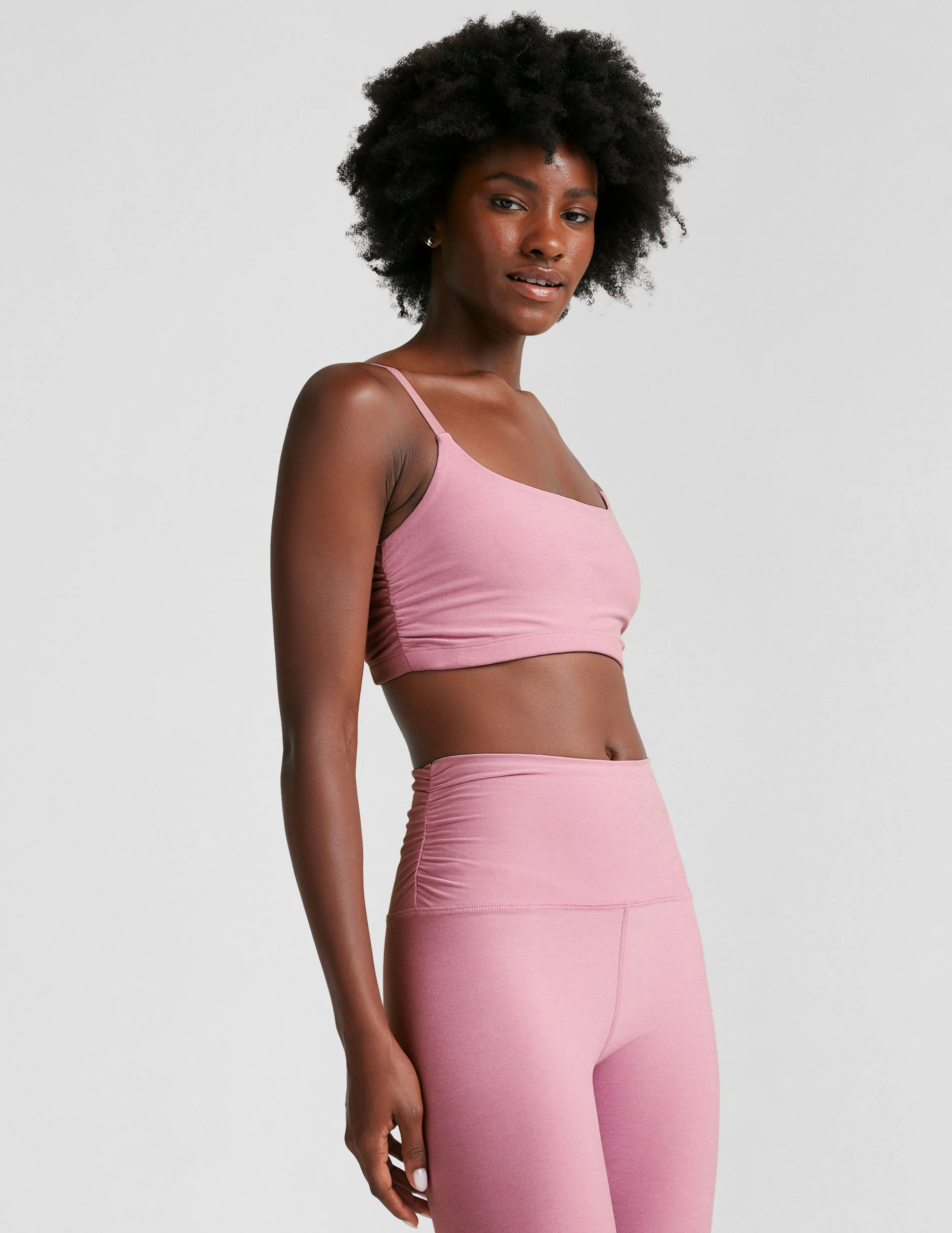 Spacedye Raise The Barre Shirred Bra - Onhollan