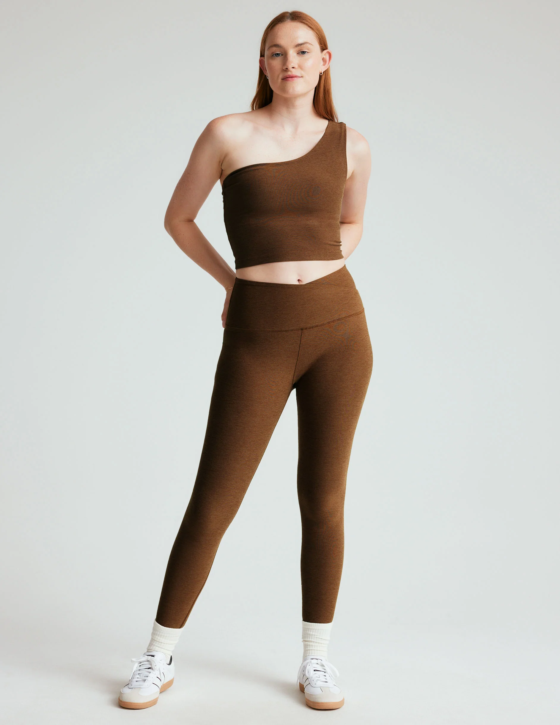 Spacedye The Bold Shoulder Cropped Tank - Onhollan