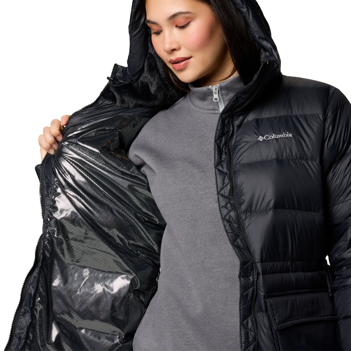 Women's Harmony Falls Mid Down Jacket - Onhollan