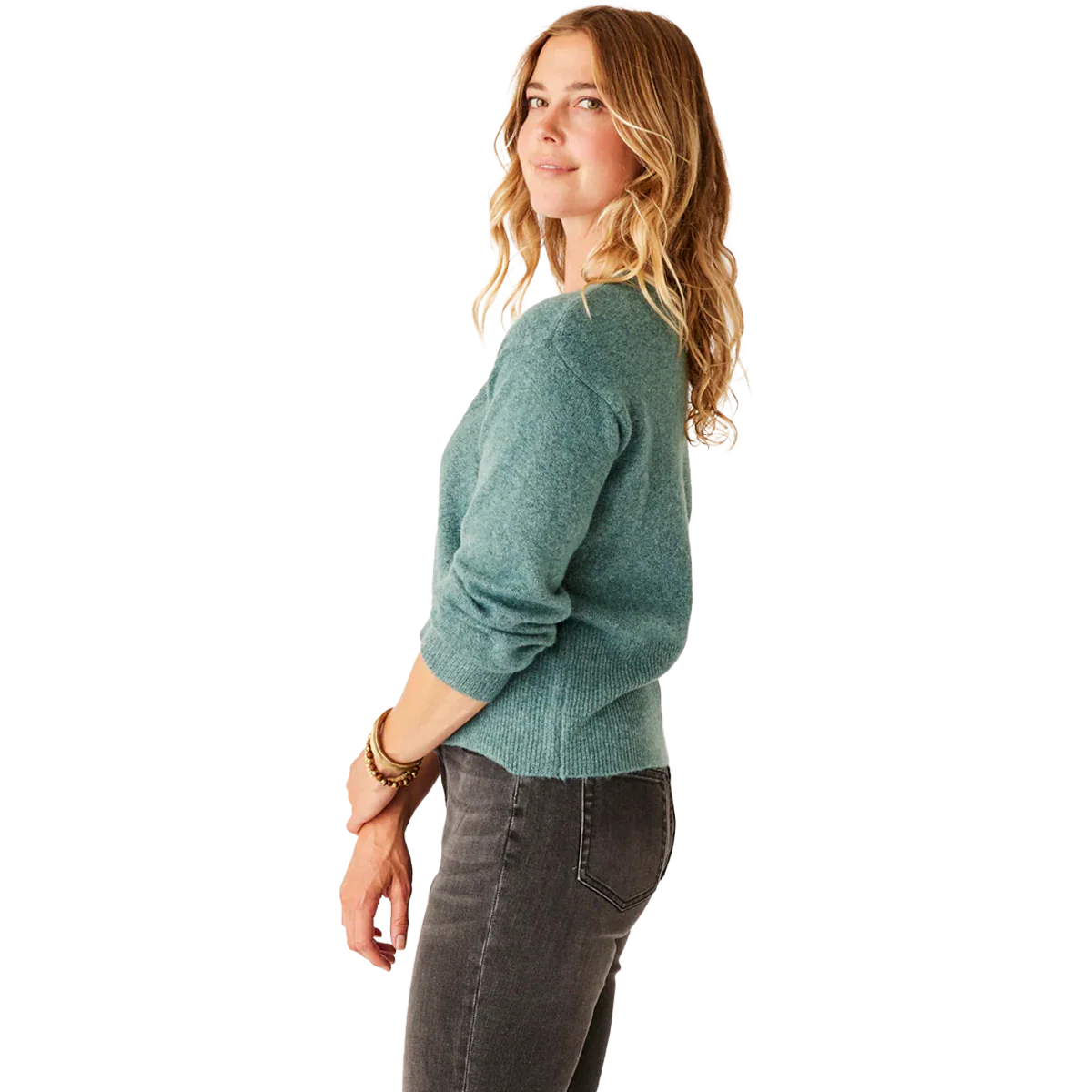 Women's Ruth Reversible Fuzzy Sweater - Onhollan