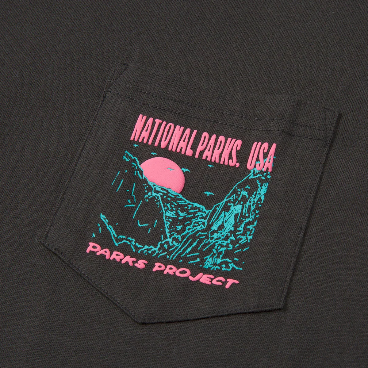 National Parks Puff Print Pocket Tee - Onhollan