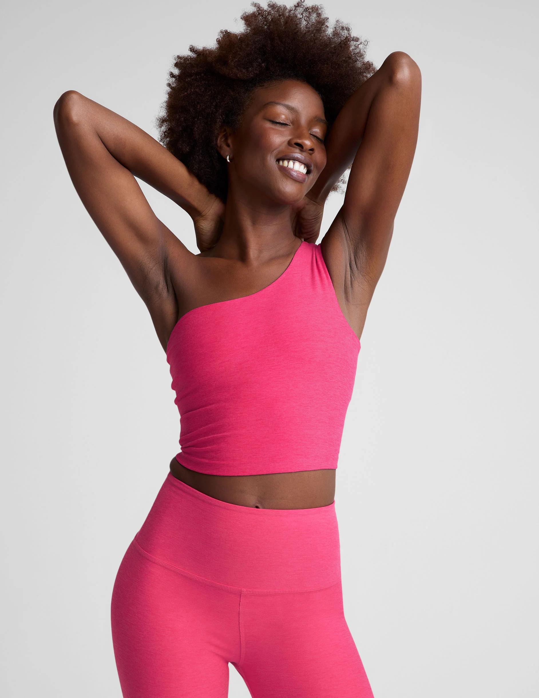 Spacedye The Bold Shoulder Cropped Tank - Onhollan