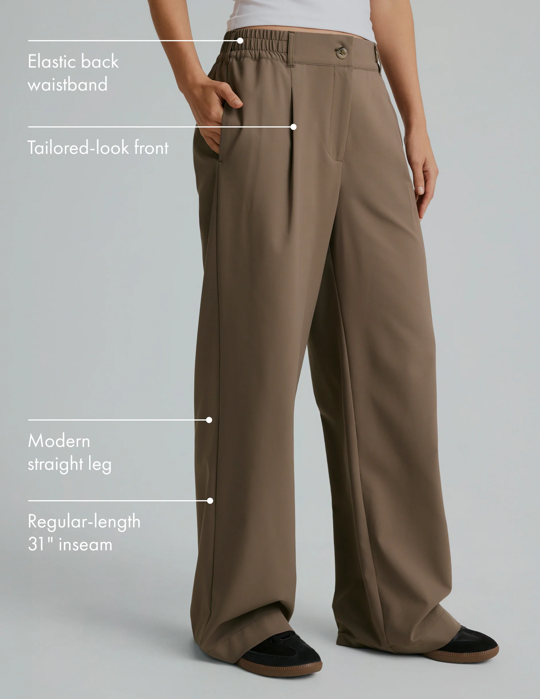 Status Wide Leg Trouser - Onhollan