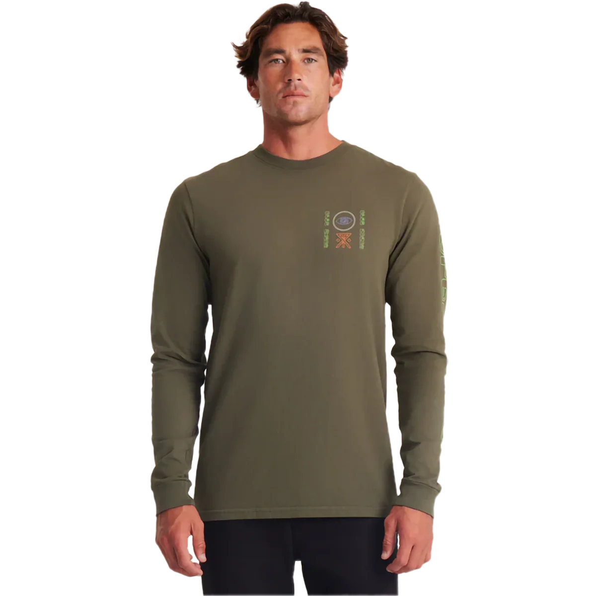 Men's Open Roads Long Sleeve Premium Tee - Onhollan