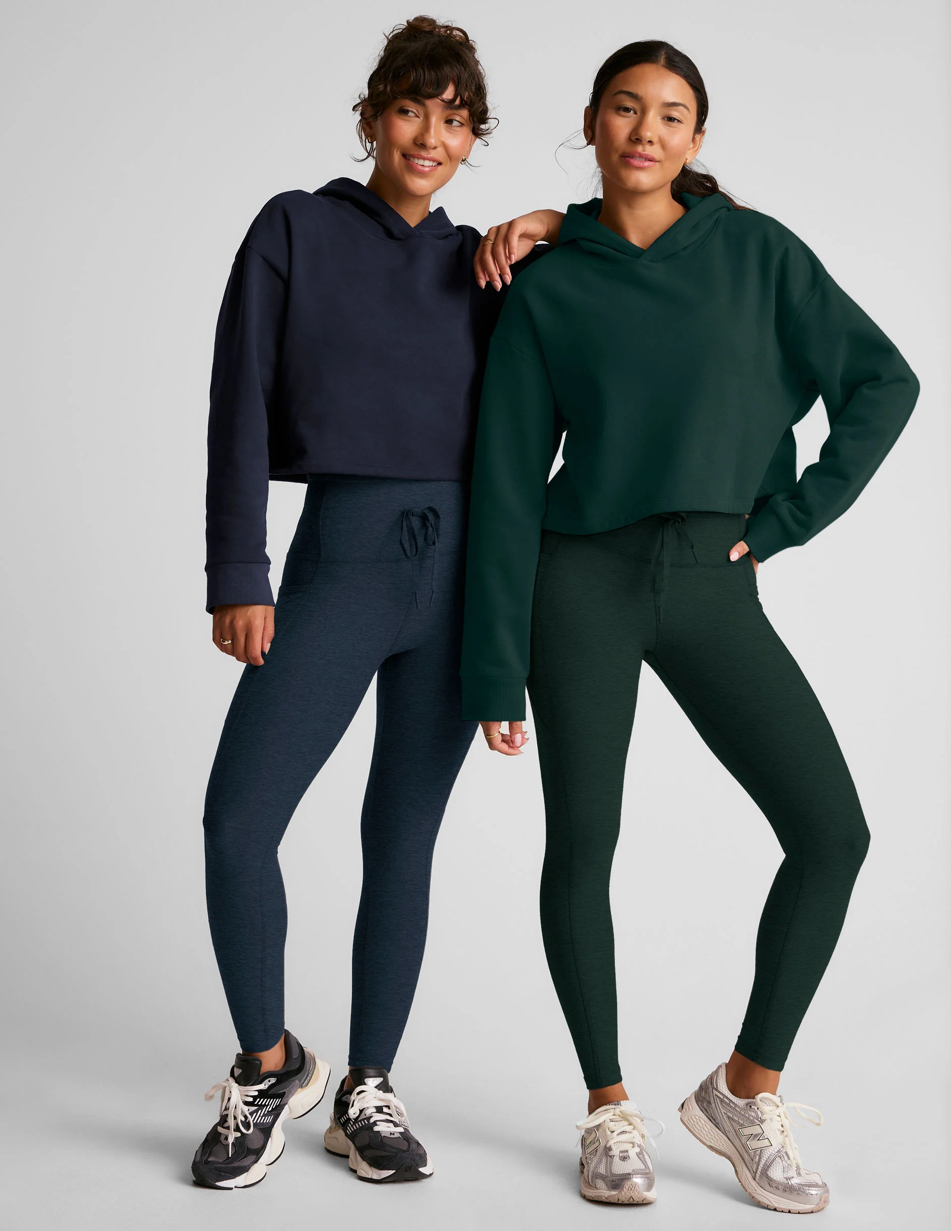 LuxeFleece Happiness Cropped Hoodie - Onhollan