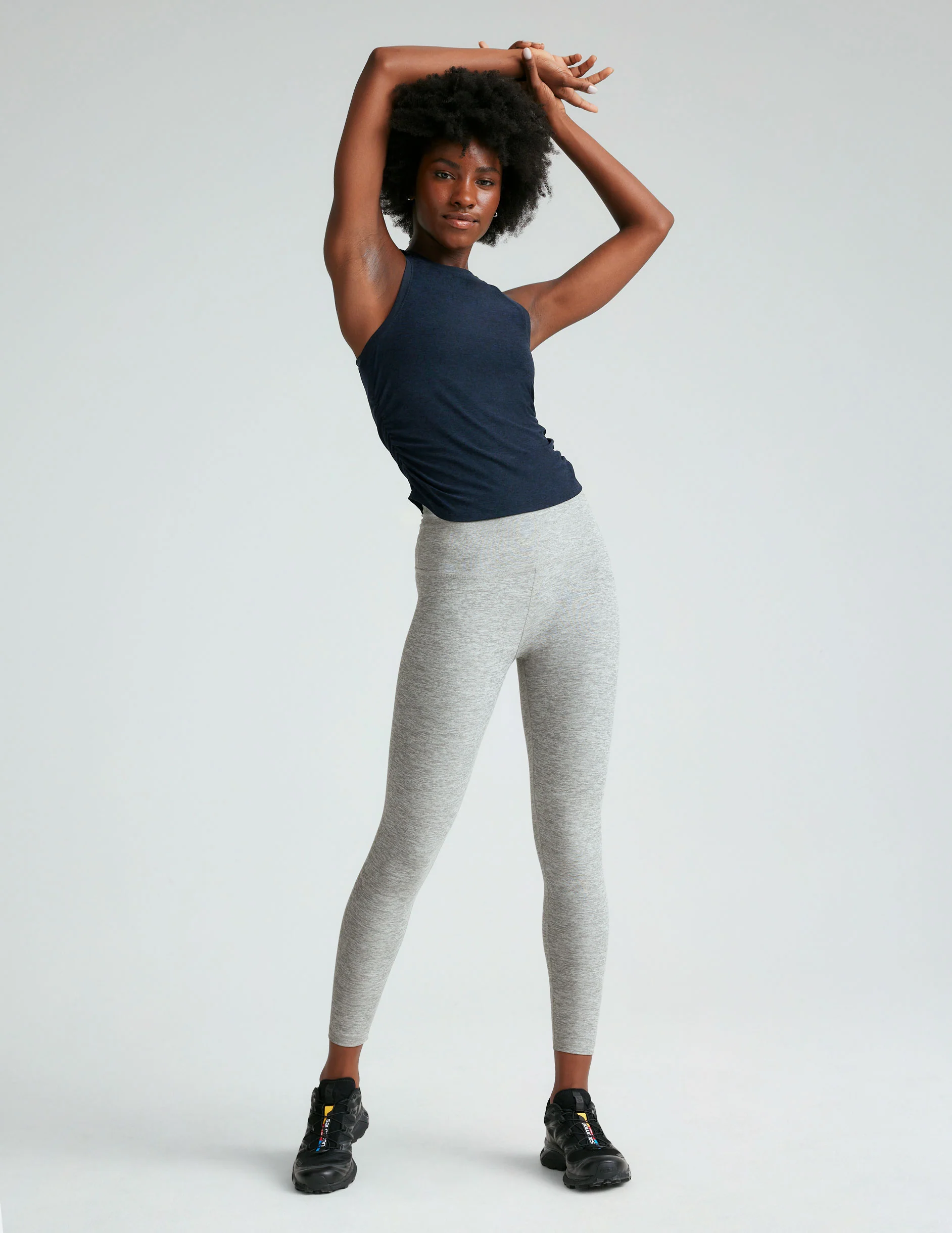Featherweight Your Fit Shirred Tank - Onhollan