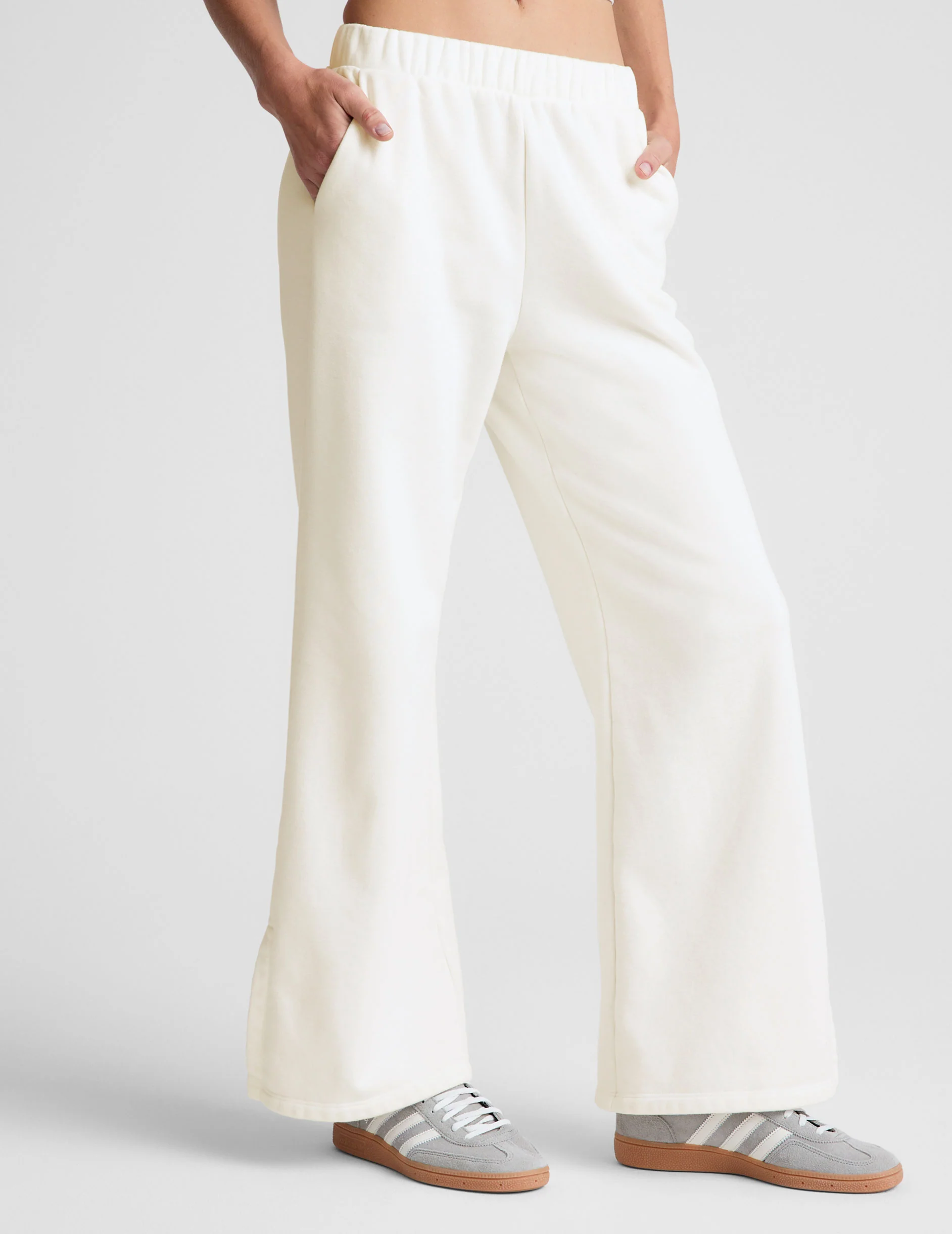 LuxeFleece Wide Leg Pant - Onhollan