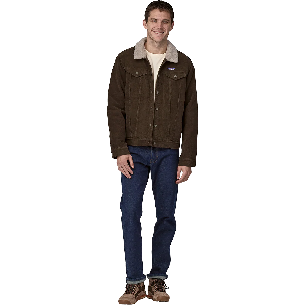 Men's Pile-Lined Trucker Jacket - Onhollan