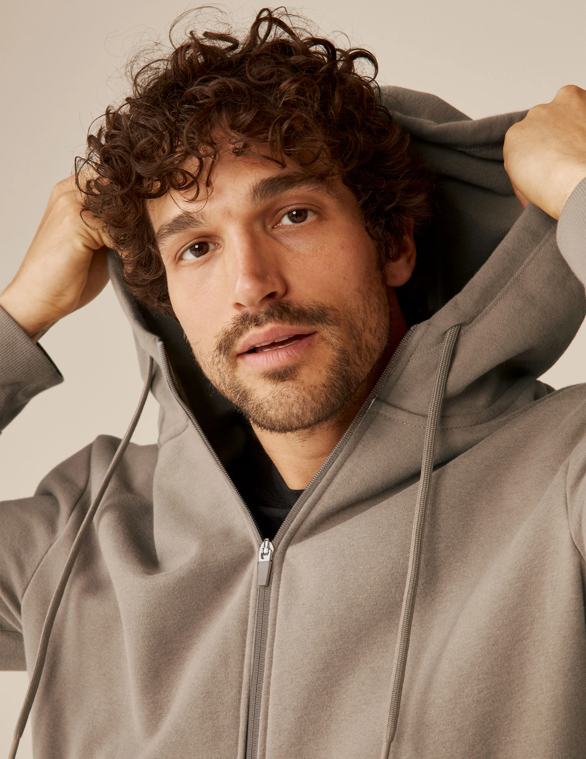 Every Body Zip Front Hoodie - Onhollan