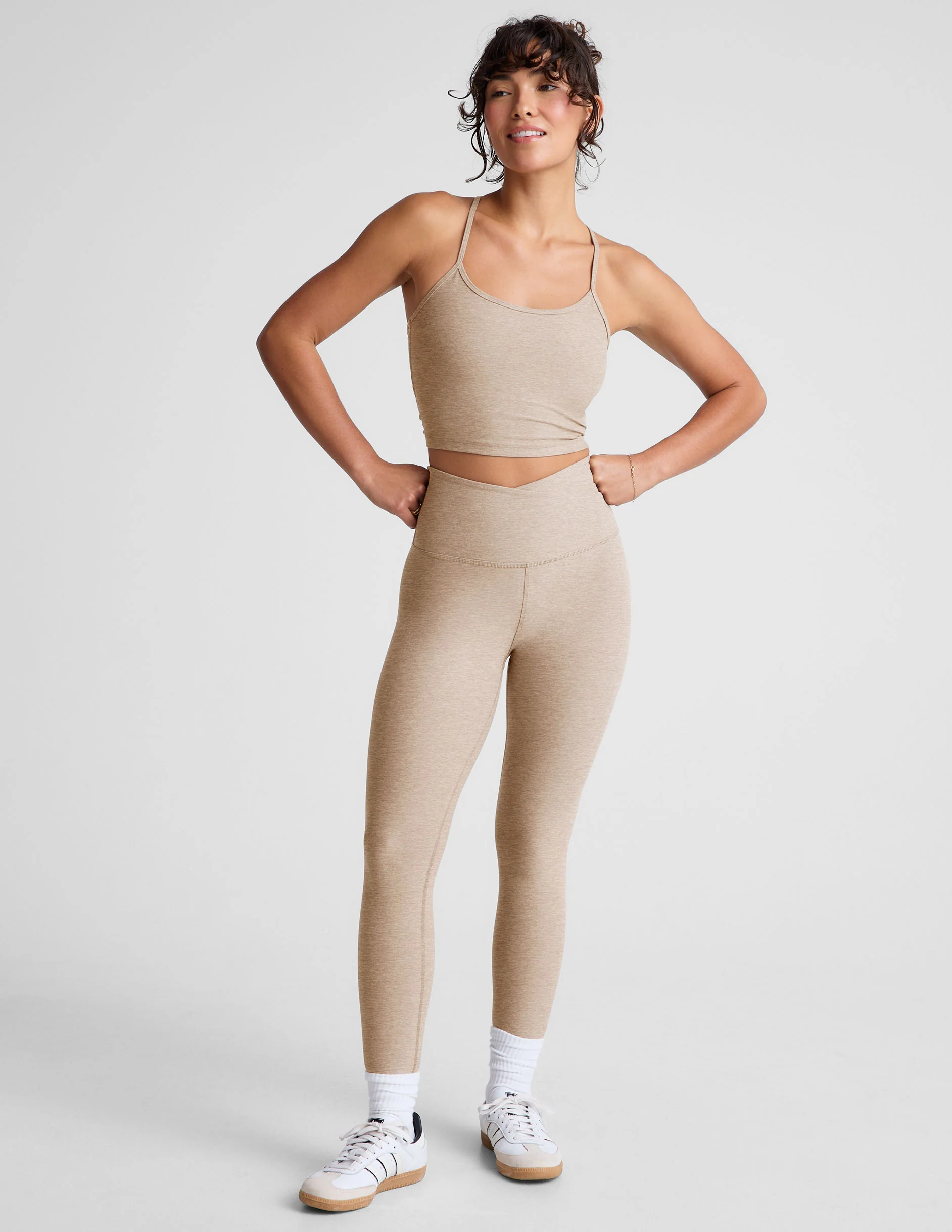 Spacedye At Your Leisure High Waisted Midi Legging - Onhollan