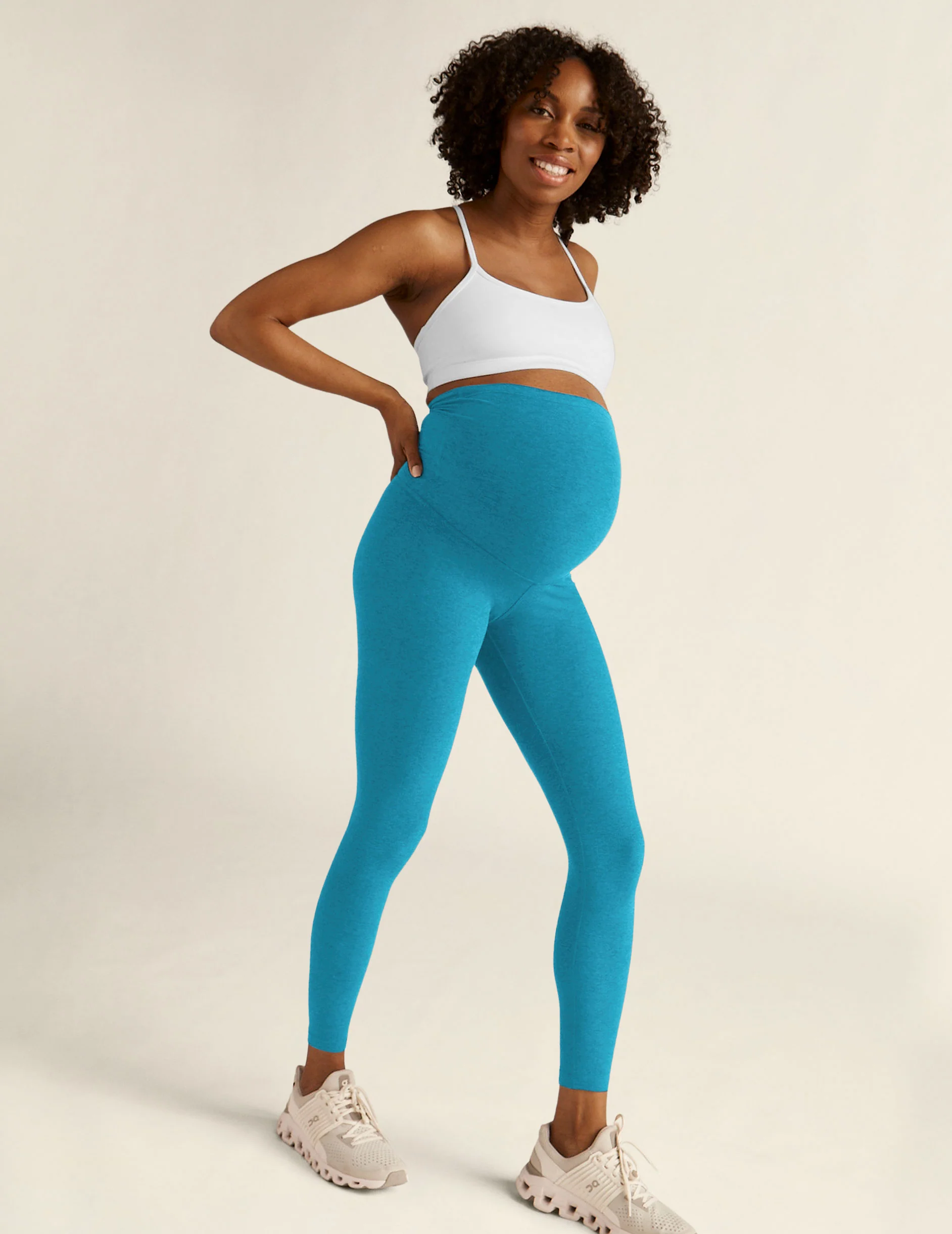 Spacedye Love the Bump Midi Maternity Legging - Onhollan
