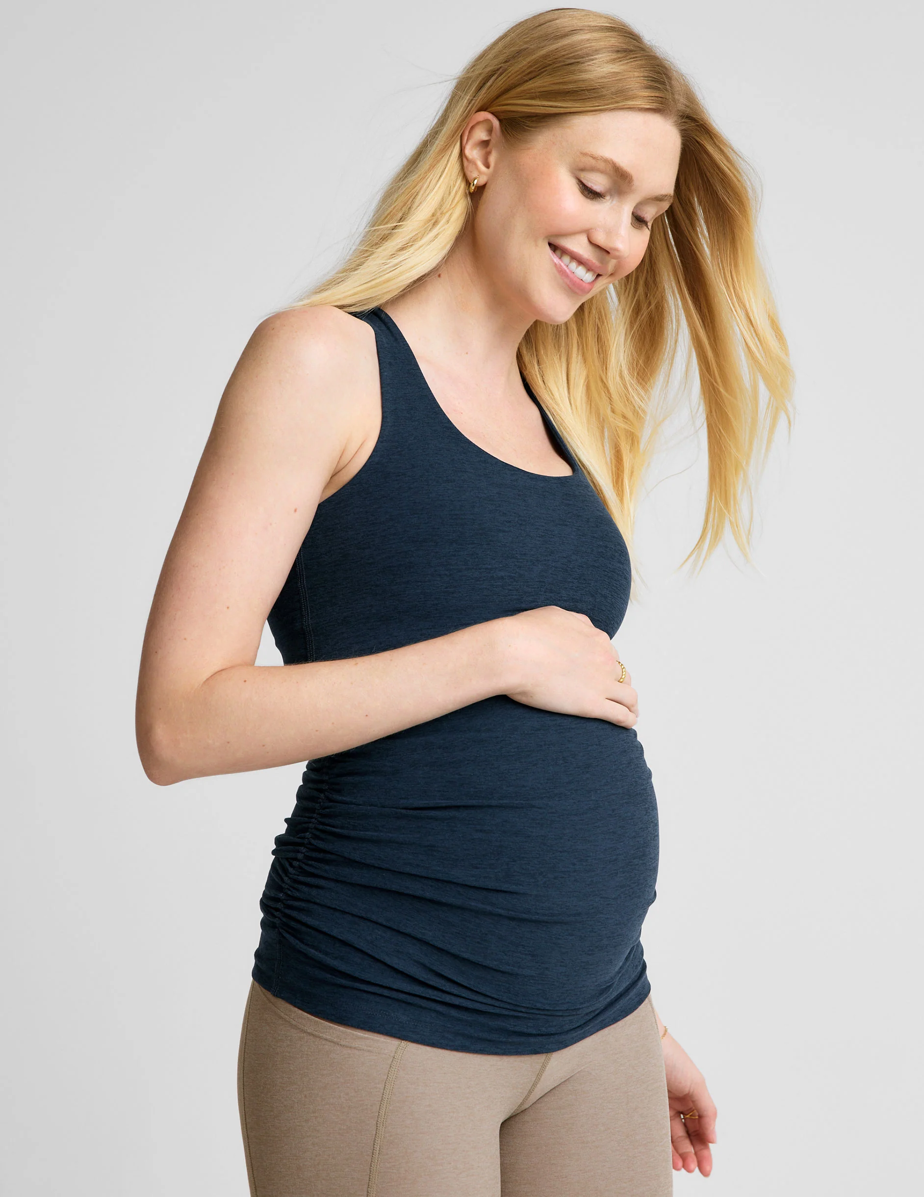 Spacedye Bases Covered Maternity Tank - Onhollan