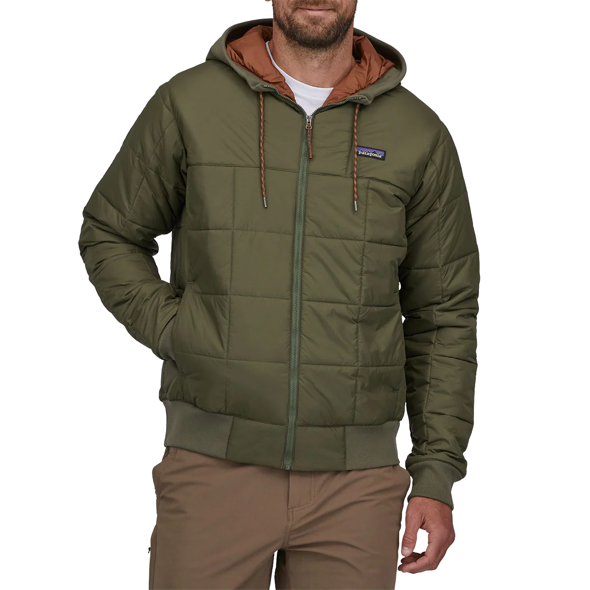 Men's Box Quilted Hoody - Onhollan