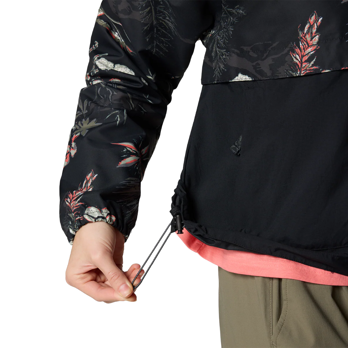 Women's Spire Valley Printed Windbreaker - Onhollan