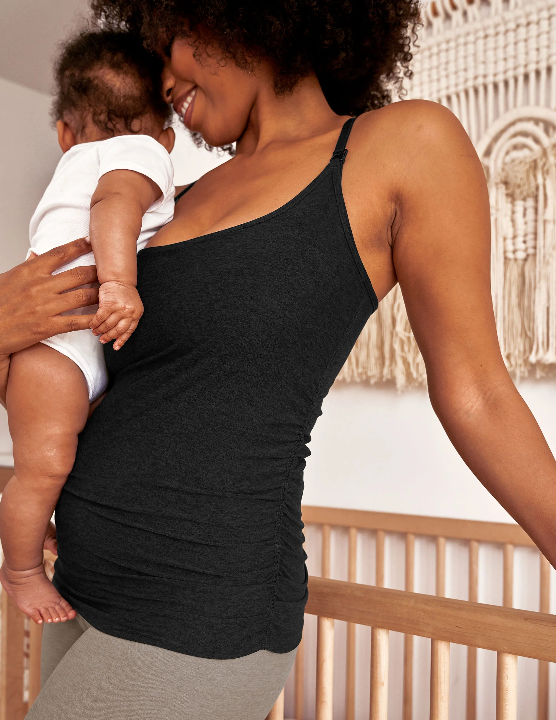 Featherweight Clip And Cuddle Nursing Cami - Onhollan