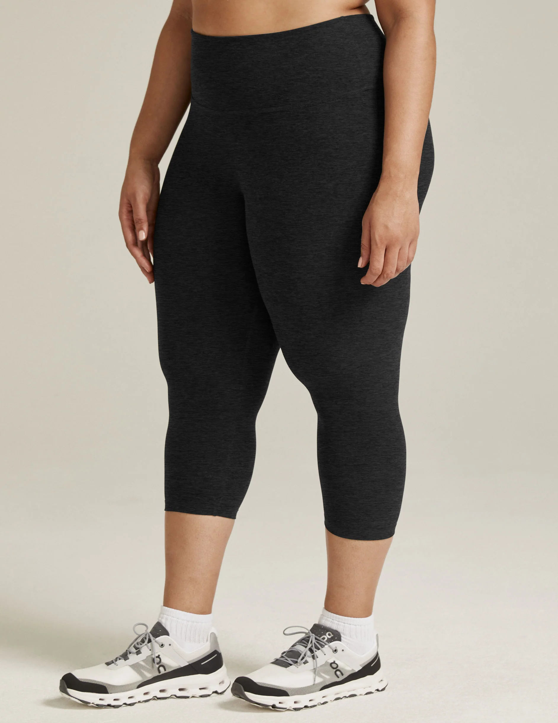 Spacedye Walk And Talk High Waisted Capri Legging - Onhollan