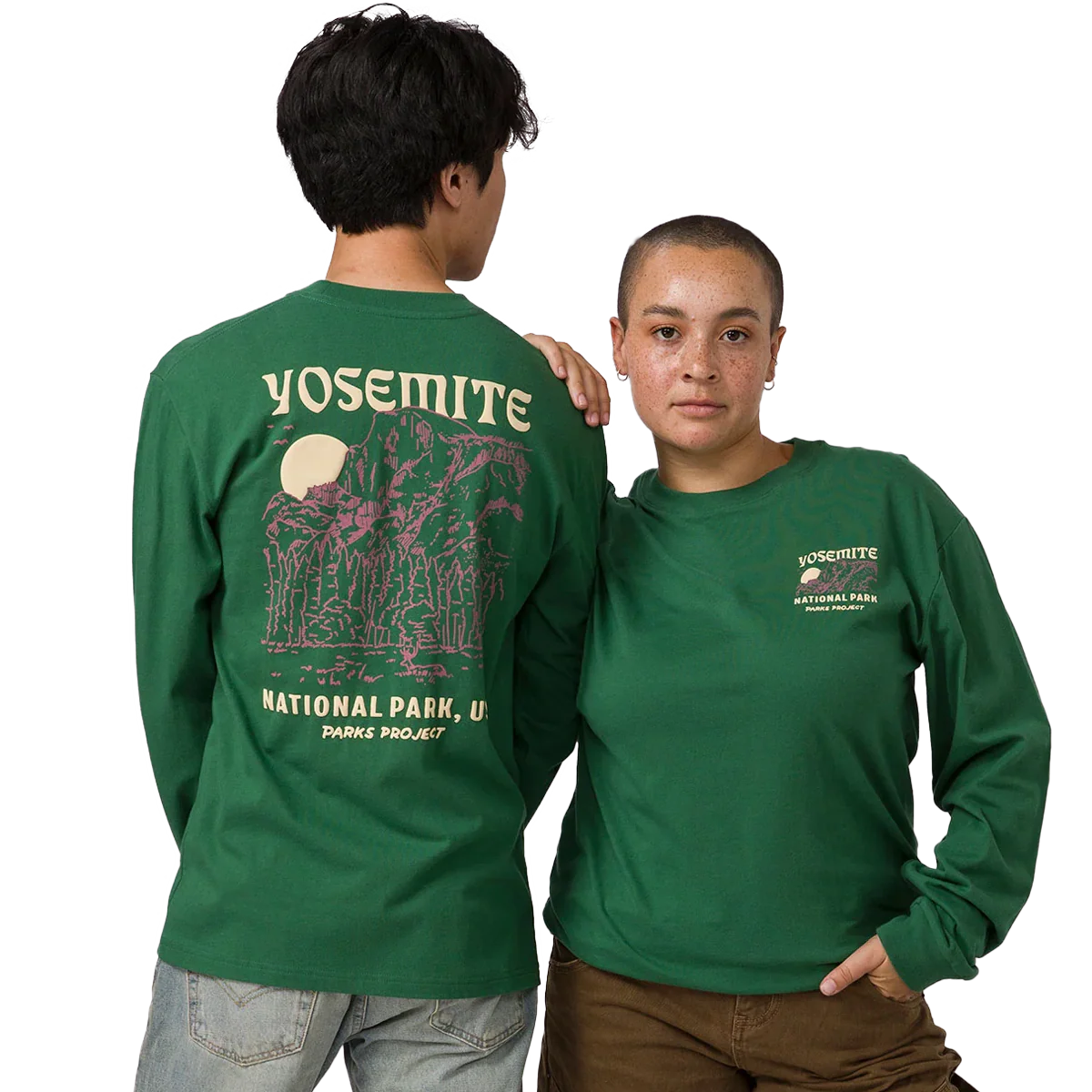 Yosemite Puff Print Long Sleeve Tee - Onhollan