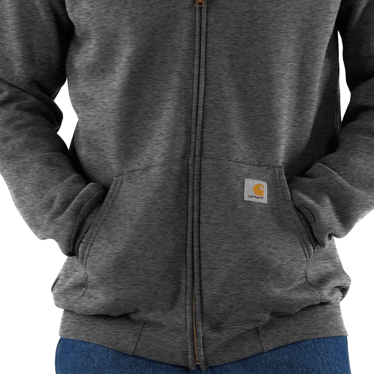 Men's Midweight Full Zip Hoodie - Onhollan
