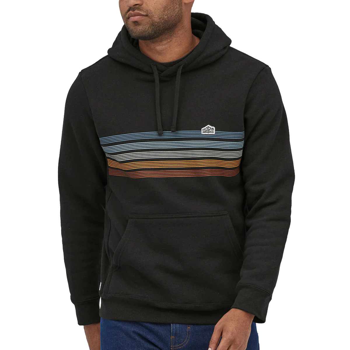 Line Logo Ridge Stripe Uprisal Hoody - Onhollan