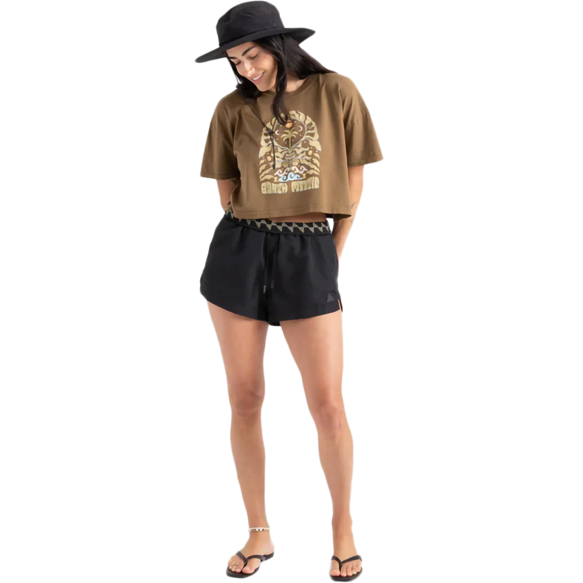 Women's Earth Mystic Boxy Crop - Onhollan