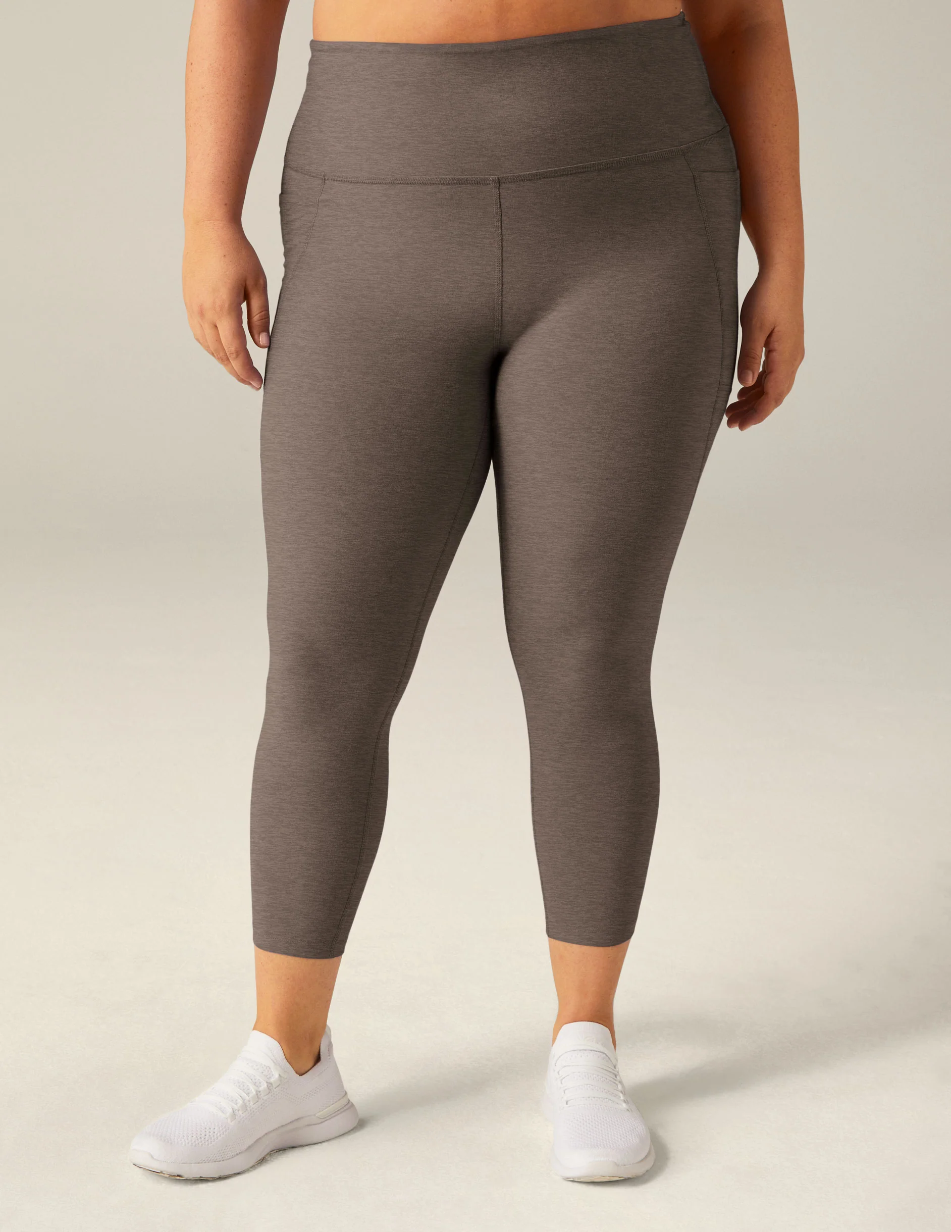 Spacedye Out Of Pocket High Waisted Midi Legging - Onhollan