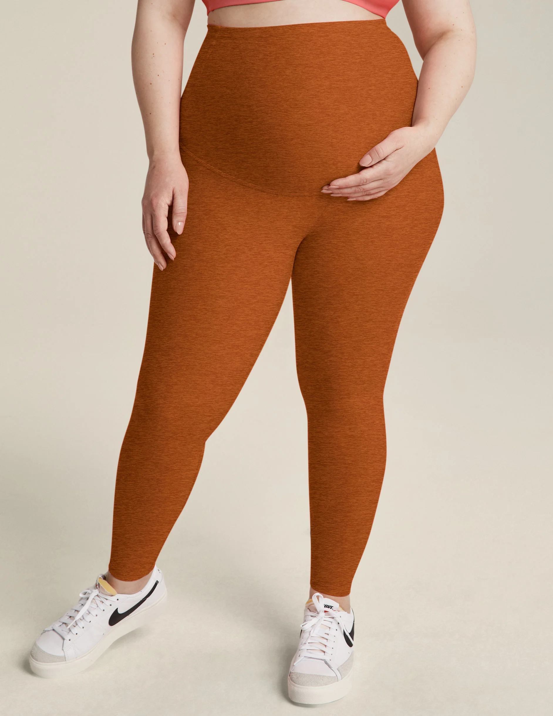 Spacedye Love the Bump Midi Maternity Legging - Onhollan