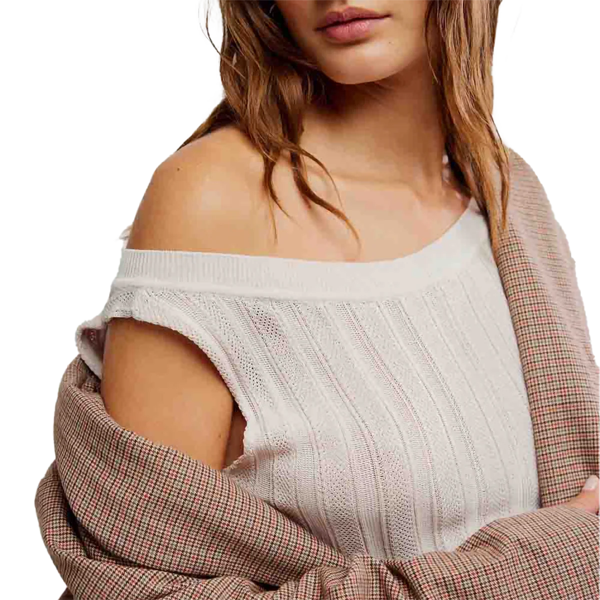 Women's Reese Sweater Tank - Onhollan