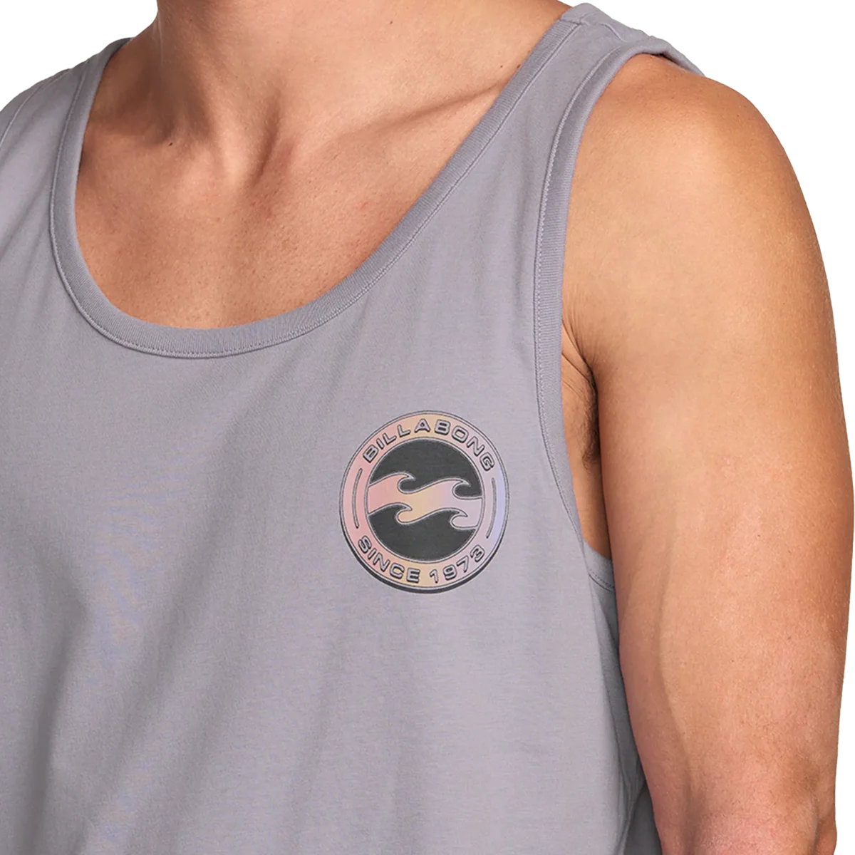 Billabong Men's Hallow Premium Tank in Light Purple - Onhollan
